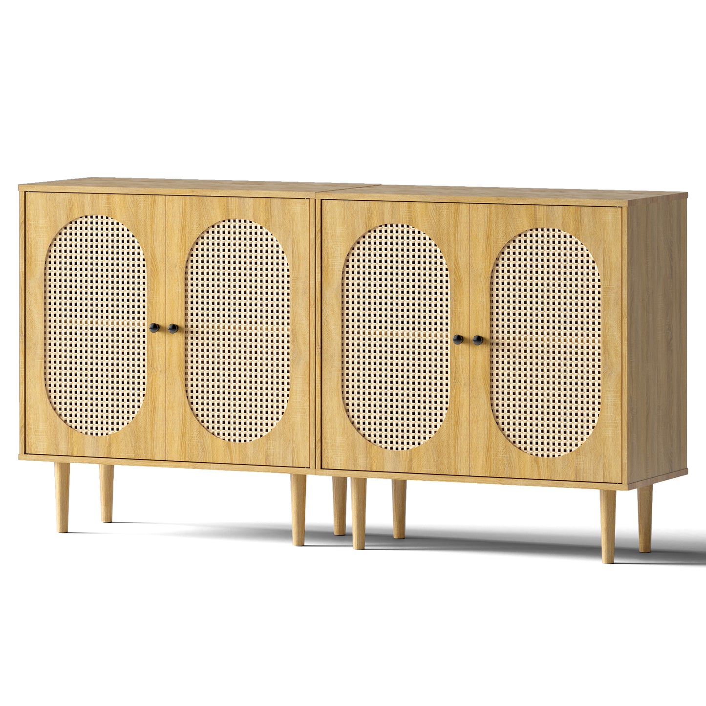 Rattan Sideboard Cabinet with Storage (#FDB-0201)