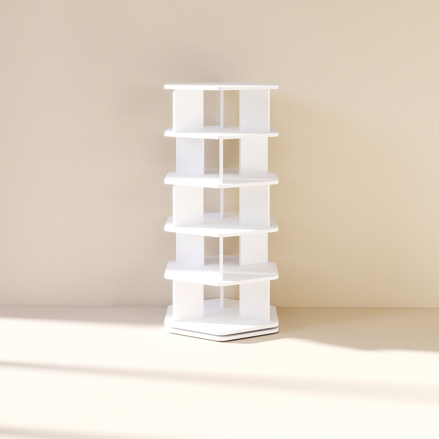 Rotating Shoe Rack Tower 5-Tier (#FLS-0101)