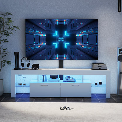 TV Stand with Mount White (#FLV-0102)